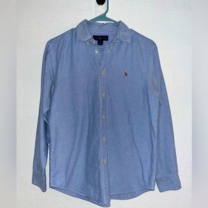 Ralph Lauren Boys Dress Shirt Size:16